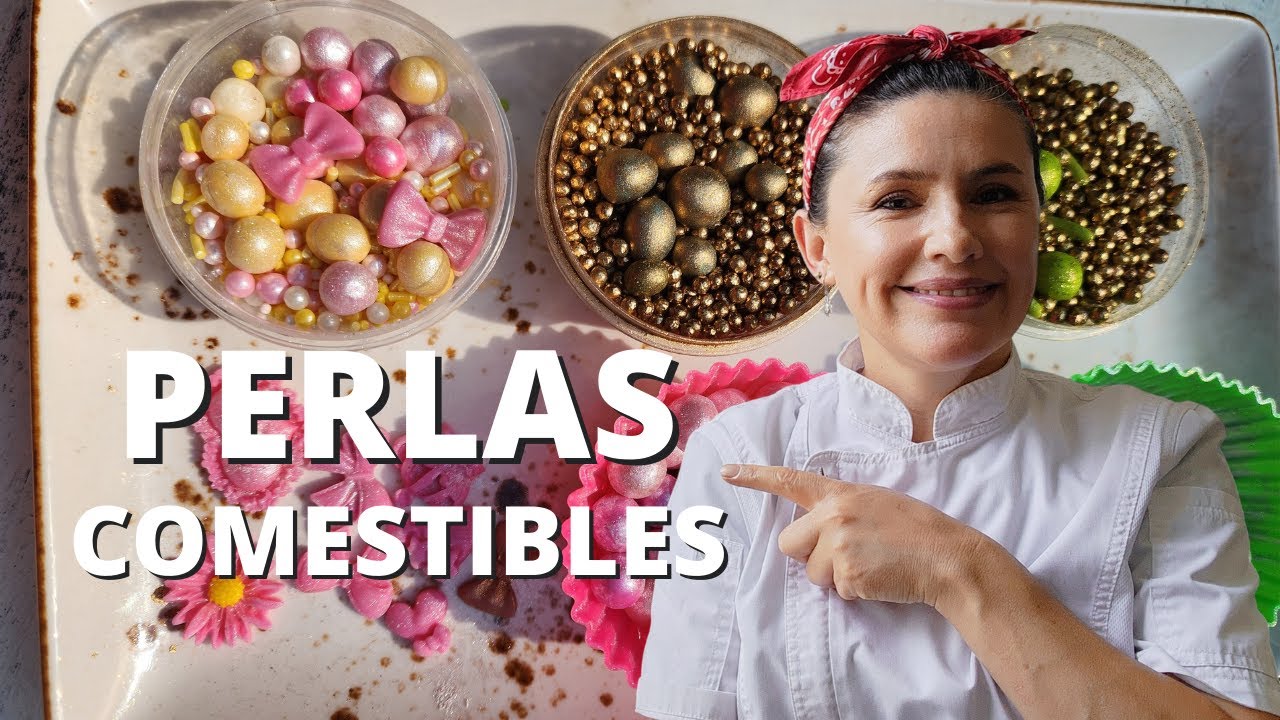 🤗Haz tus propias PERLAS Comestibles Caseras *Súper Fácil*| Natalia Salazar