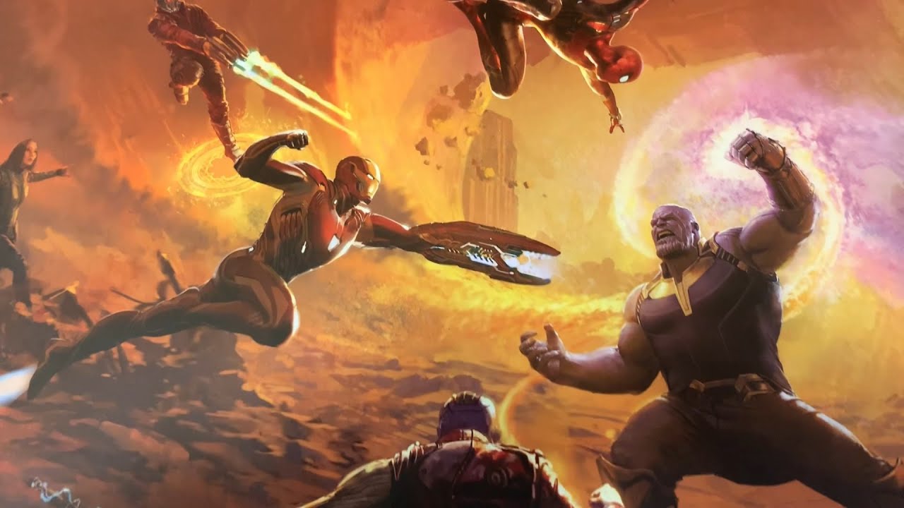 Avengers: Infinity War ART BOOK / 어벤저스 인피니티워 아트북