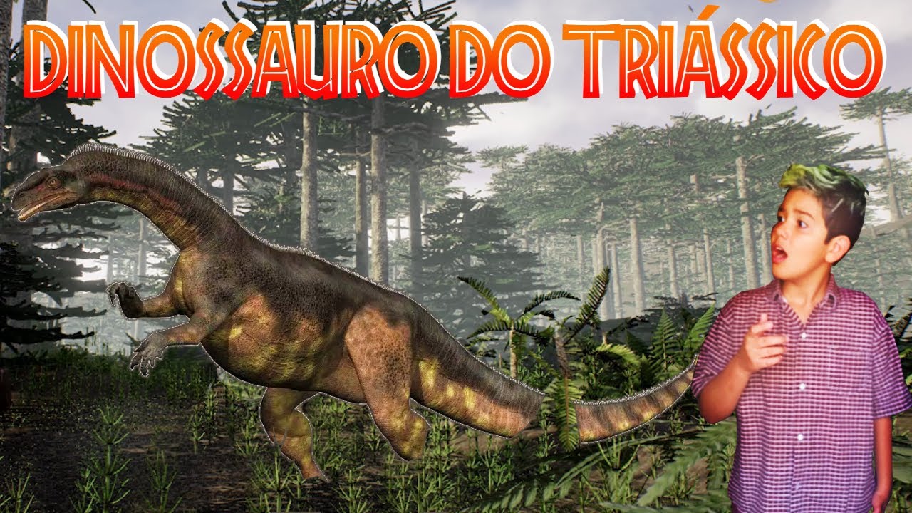 PLATEOSSAURO, o dinossauro ancestral dos saurópodes