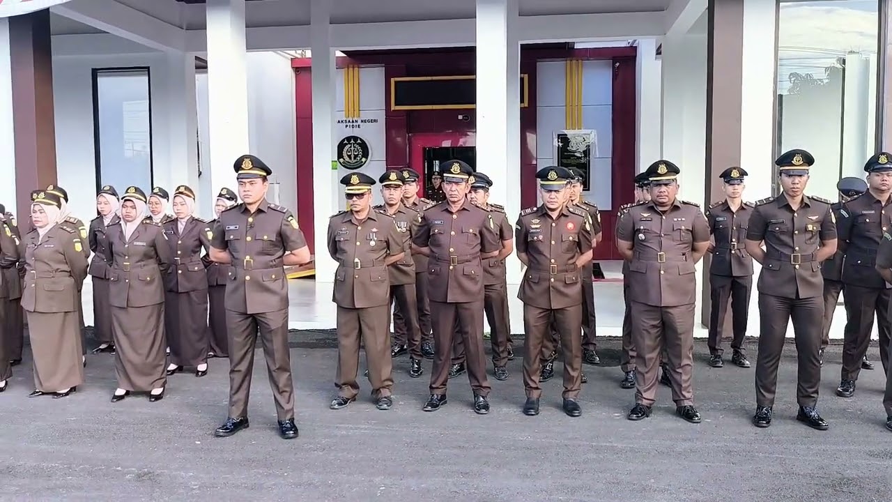 UPACARA PERINGATAN BELA NEGARA Ke-77 TAHUN 2025 - KEJAKSAAN NEGERI PIDIE
