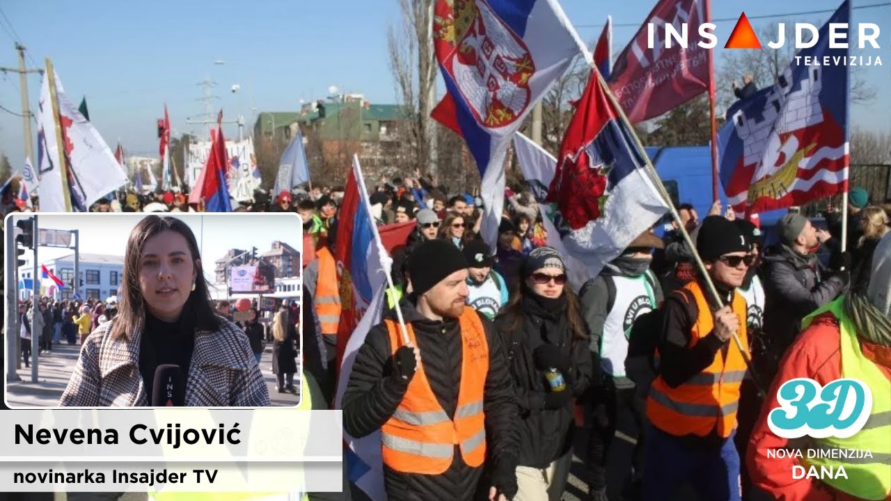 Plan puta studenata od Beograda do Kragujevca