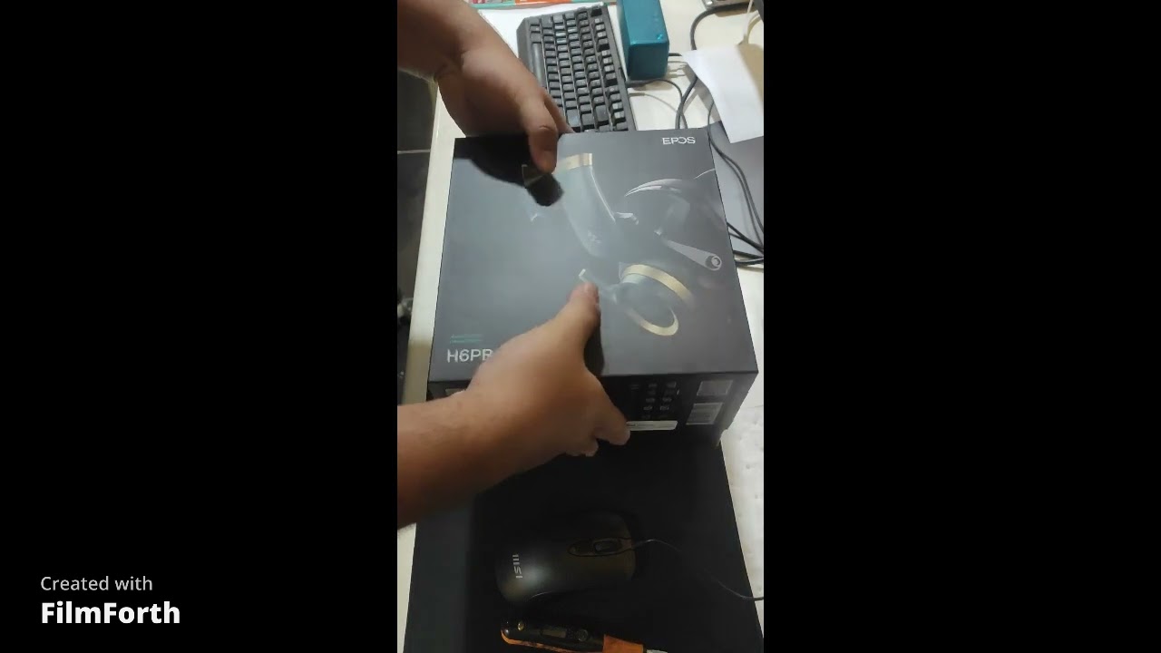EPOS SENNHEISER H6PRO UNBOXING CLOSED GREEN