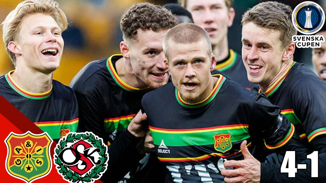 GAIS - Örebro SK 4-1 ● Svenska Cupen