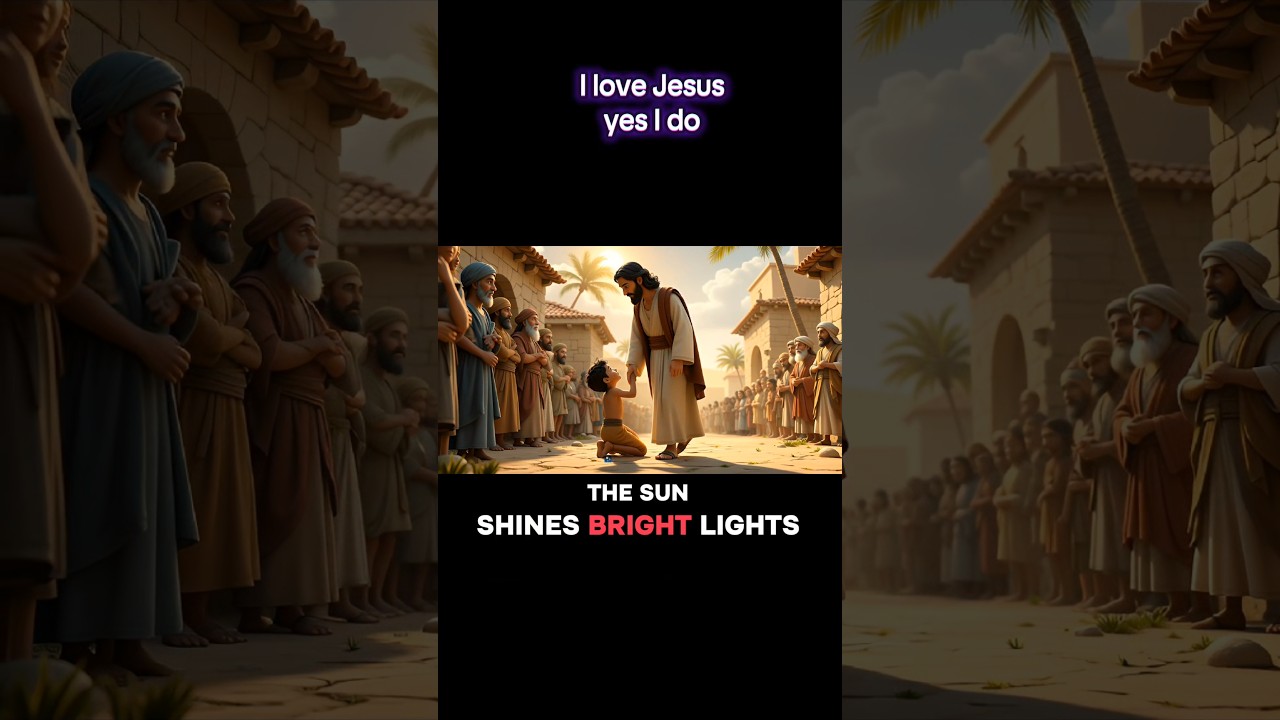 I love Jesus, yes I do. 