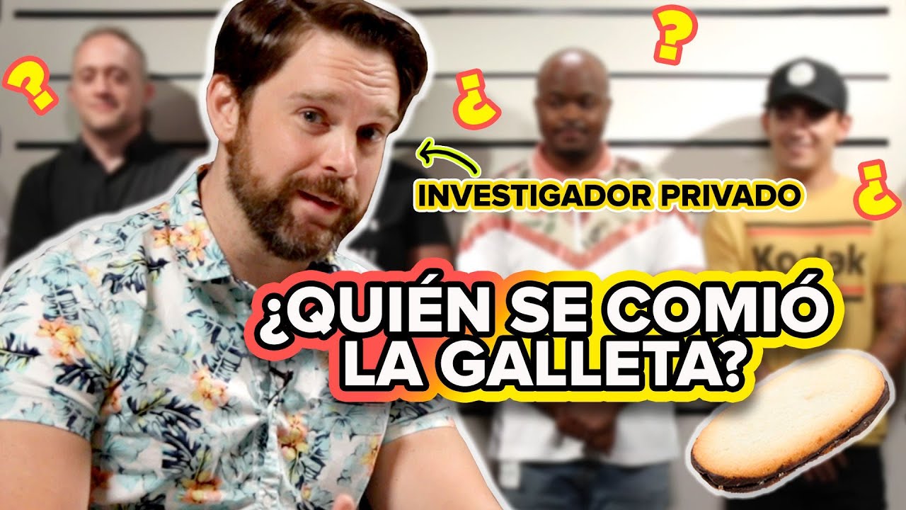 Investigador privado intenta descubrir quién se comió la galleta