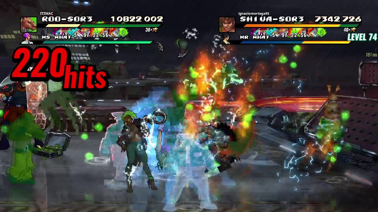 Streets of Rage 4 | Level 74 | SURVIVAL CO-OP LIVE| SNOWED WEEKEND BEATDOWN!!