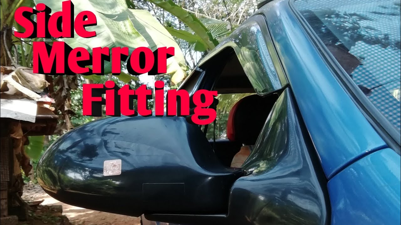 Side merror fitting. left side & right side  merror  | malayalam  | Royal Fighters vlog