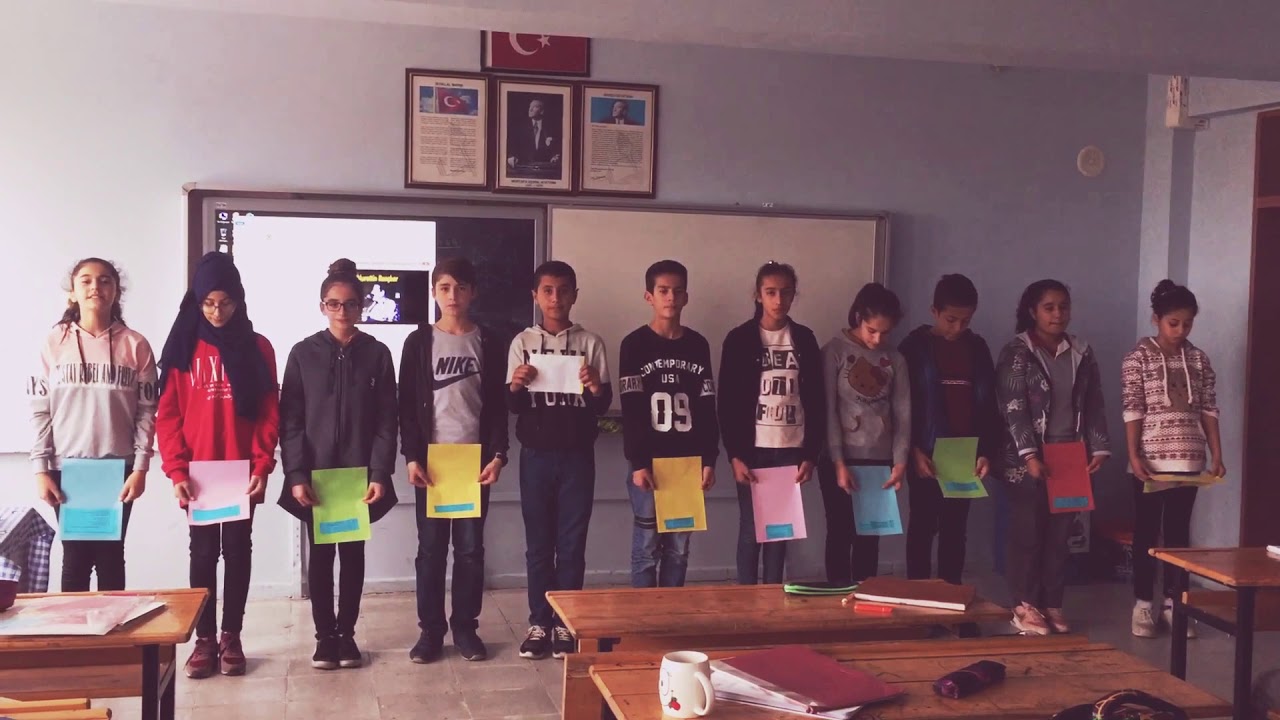 Öğretmenler Günü şiir (ben öğretmen olmak istiyorum) muhteşem hazırlık🤗