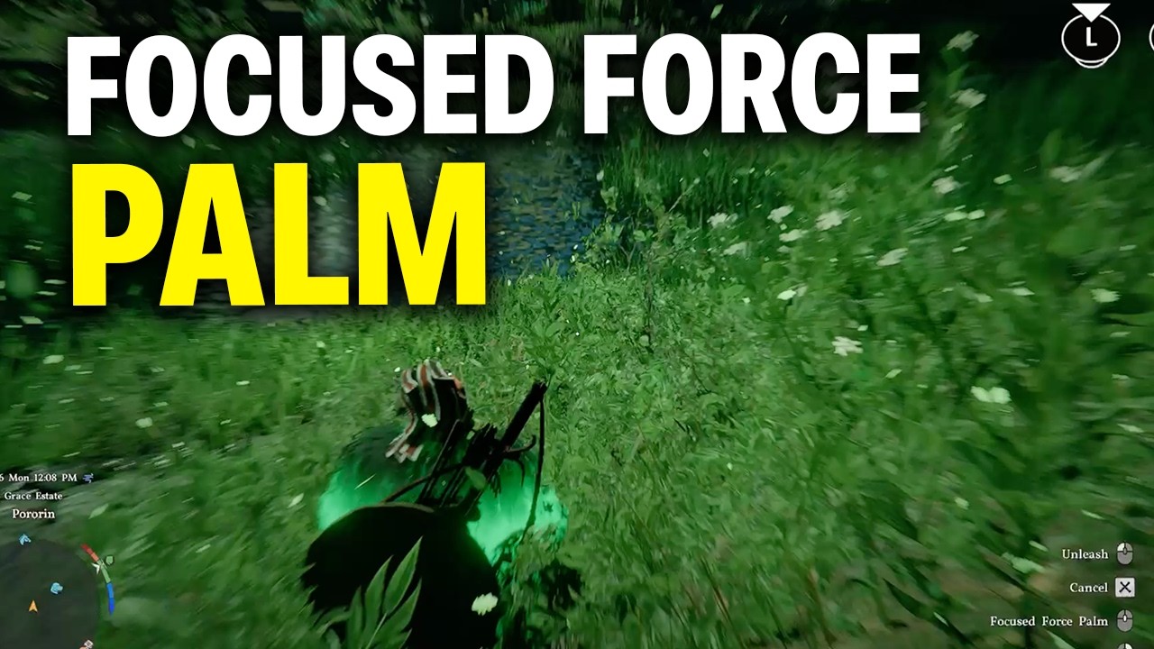 How To Use Focused Force Palm In Crimson Desert | Force Palm Focus Guide