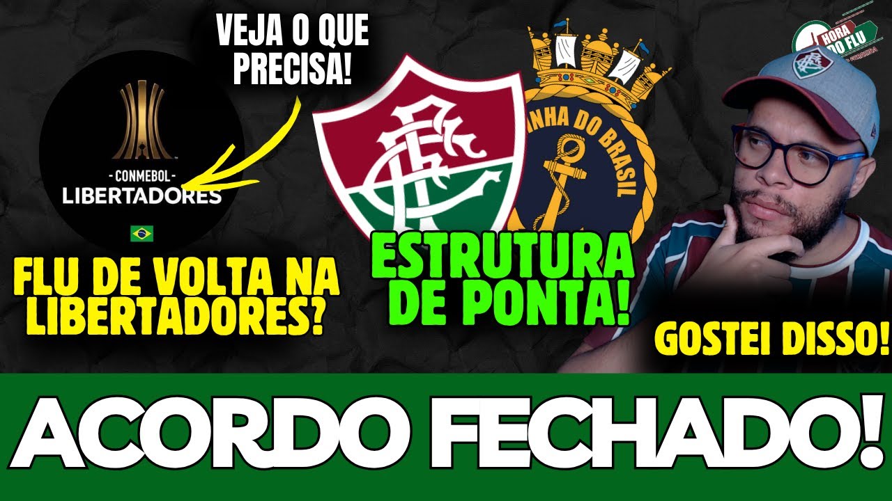 🚨O FLUMINENSE FECHA PARCERIA COM A MARINHA BRASILEIRA, ENTENDA, FLU NA LIBERTA 2026, VEJA!