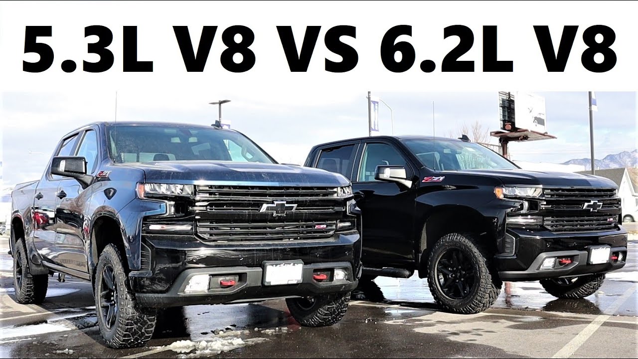 2021 Chevy Trail Boss 5.3L V8 Vs Chevy Trail Boss 6.2L V8: Is The 6.2 Trail Boss Worth $5,000 More?