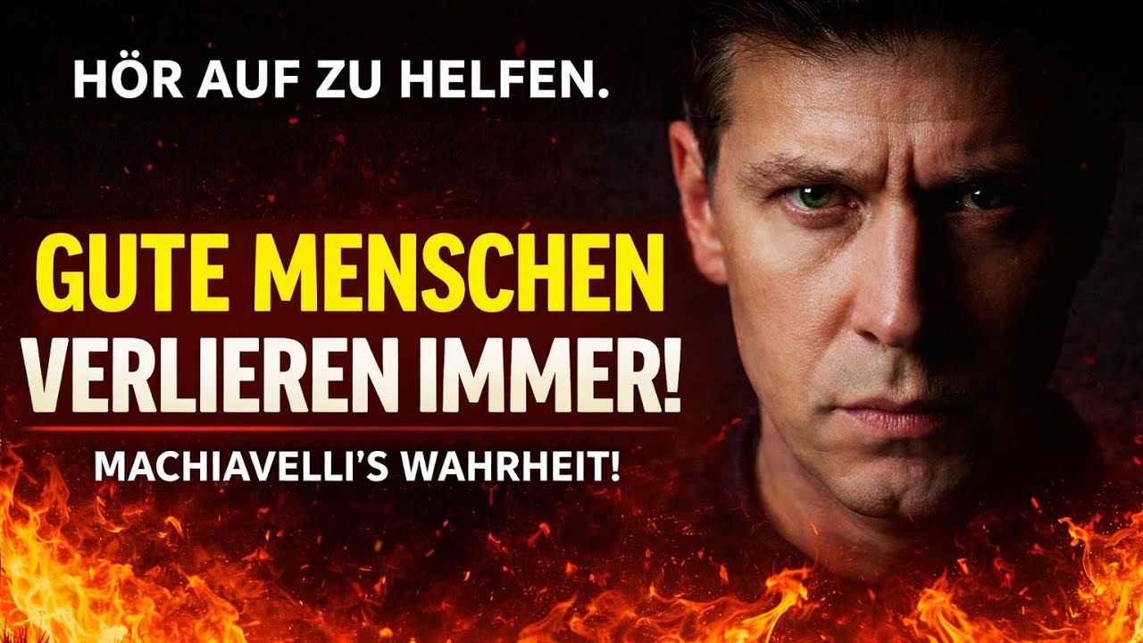 Warum gute Menschen oft verlieren – Machiavellis Wahrheit!