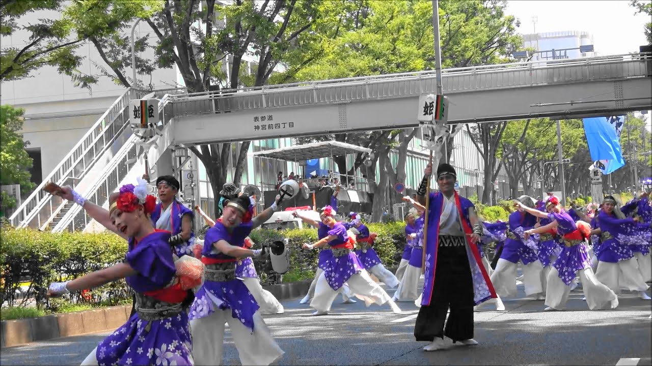 横浜百姫隊・原宿表参道元氣祭スーパーよさこい・2025年8月24日。