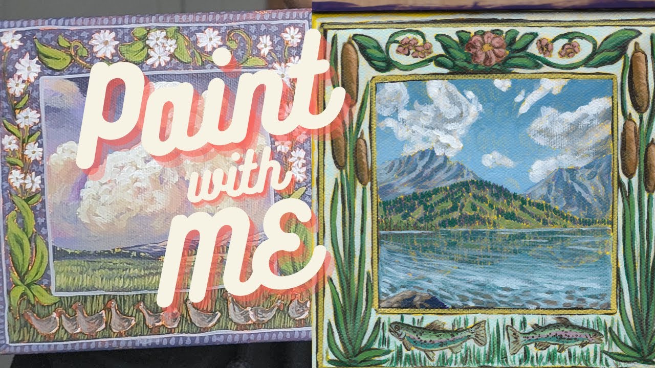 ASMR Paint with Me