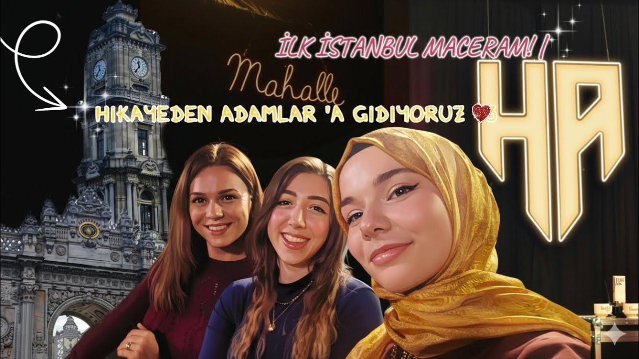 İstanbul Vlog/Hikayeden Adamlar'a gidiyoruz #hikayedenadamlar  #vlog #istanbul @hikayedenadamlar 