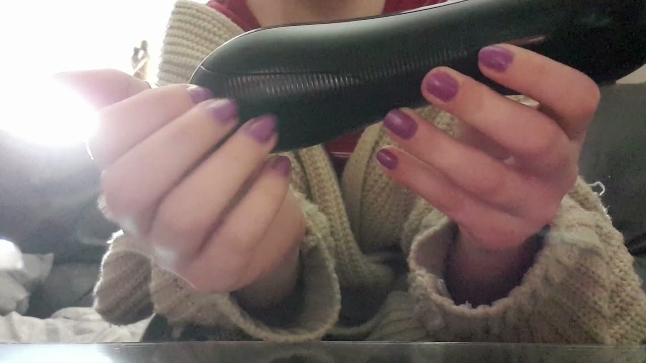 lofi asmr | fast tapping & scratching on remote (no talking but background noise)