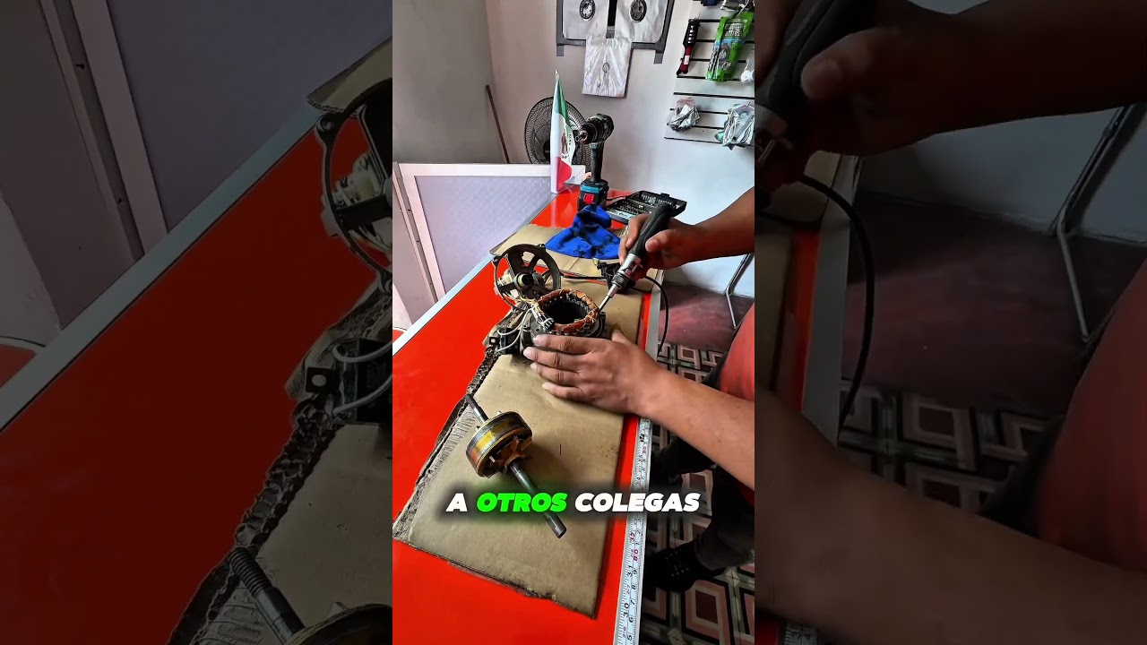 Cambio de bujes a ventilador