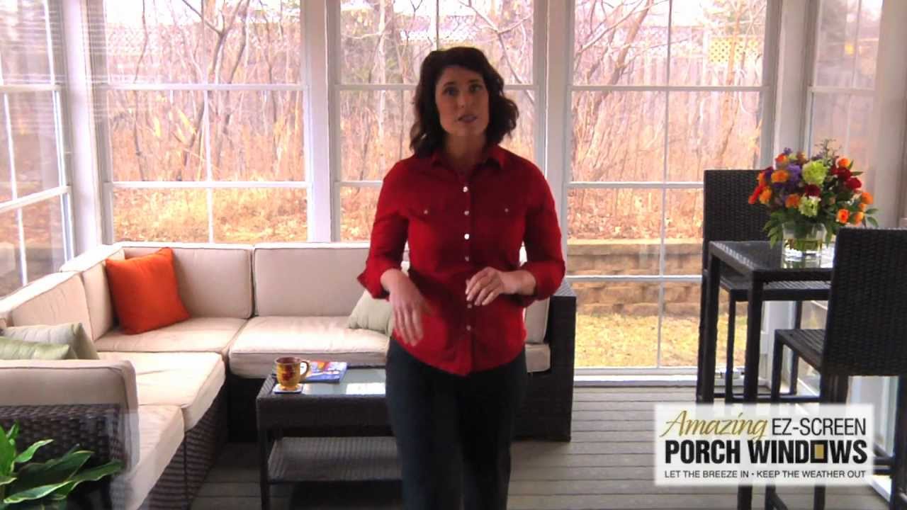 Amazing EZ-Screen Porch Windows - Introduction