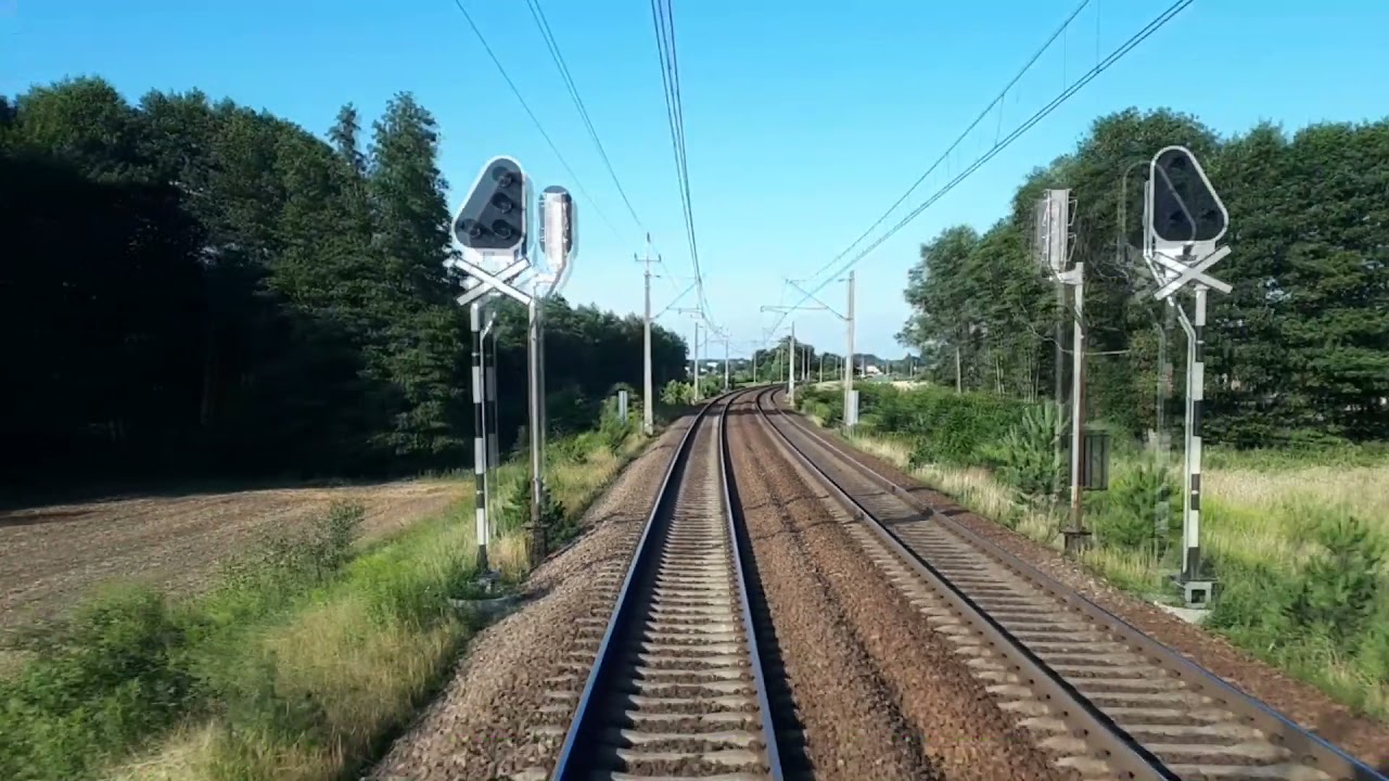 Przejazd pociągiem IC ze Zbąszynka do Poznania Głównego