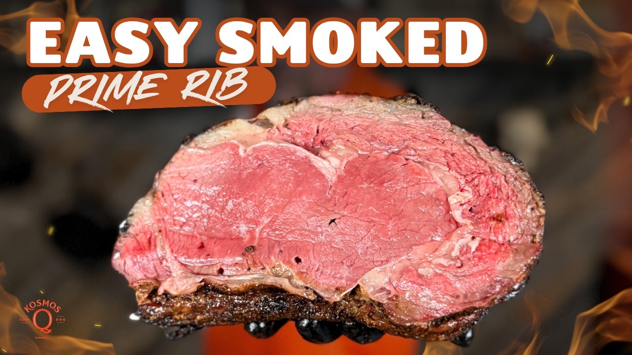 Smoked Prime Rib - Skill Level Easy!