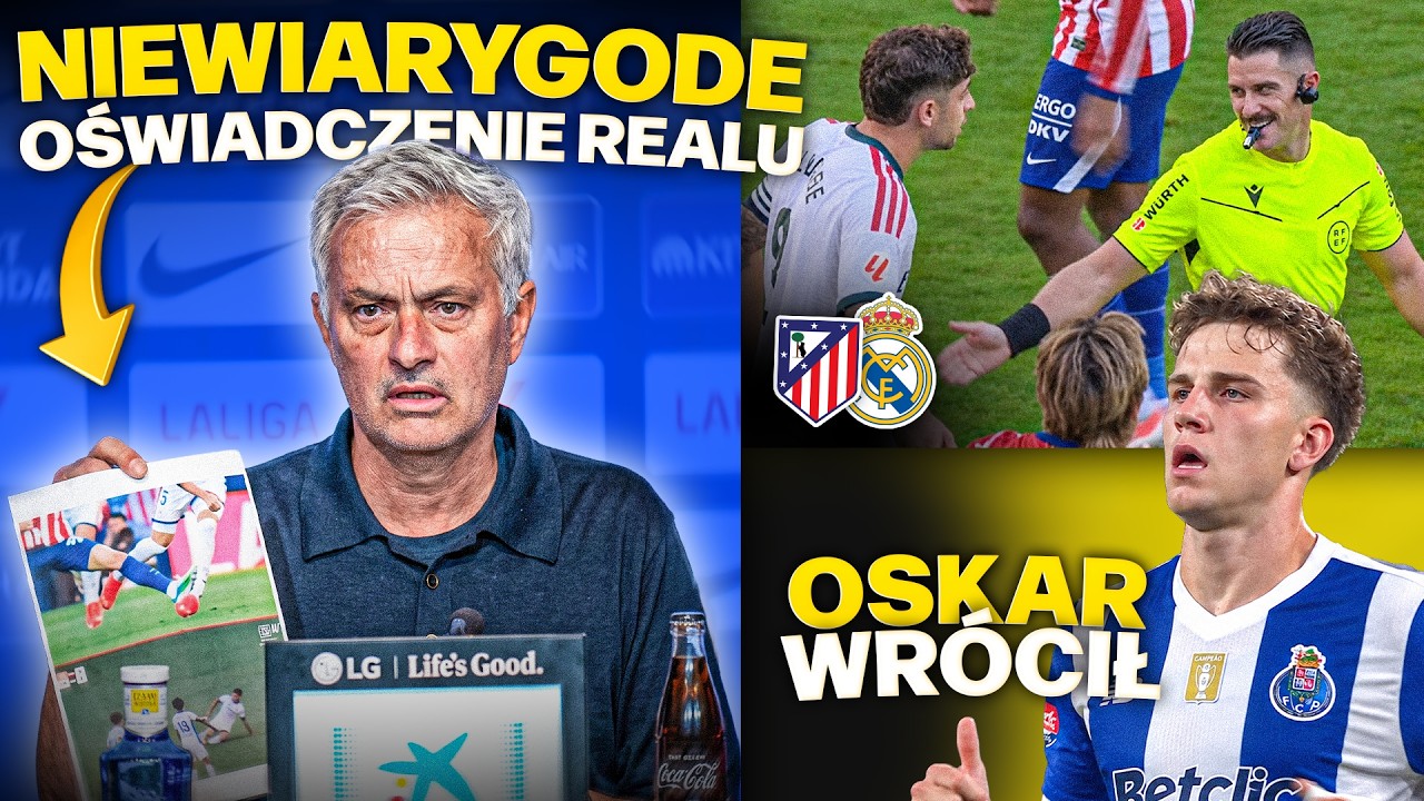 CYRK w MADRYCIE... sędzia WYŚMIAŁ Valverde! Dlaczego SZCZĘSNY nie zagrał? Pietuszewski WR&Oacute;CIŁ!