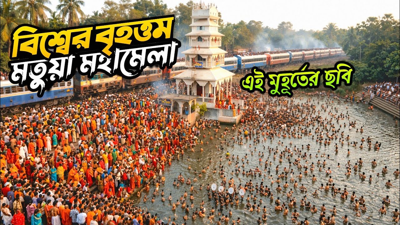 Thakurnagar Matua Mela 2026 | যা অন্য কেউ দেখায়নি! 😱 মতুয়া মেলায় জনজোয়ার 🚩 জয় হরিচাঁদ