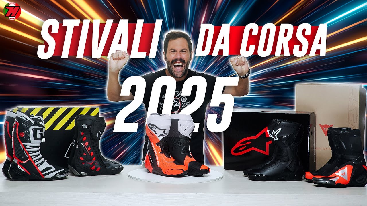 I MIGLIORI STIVALI da moto RACING 2025 🔥