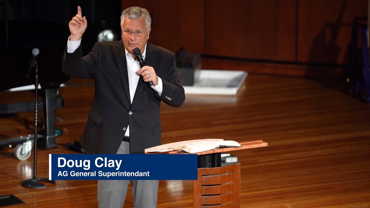 Doug Clay, AG General Superintendant - Making the Most Of Your College Years - NCU Chapel 9/30/19