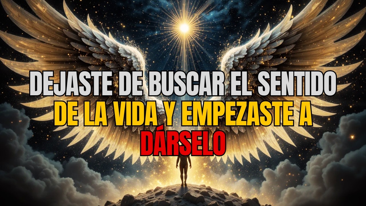 ELEGIDOS: DEJASTE DE BUSCAR EL SENTIDO DE LA VIDA Y EMPEZASTE A D&Aacute;RSELO