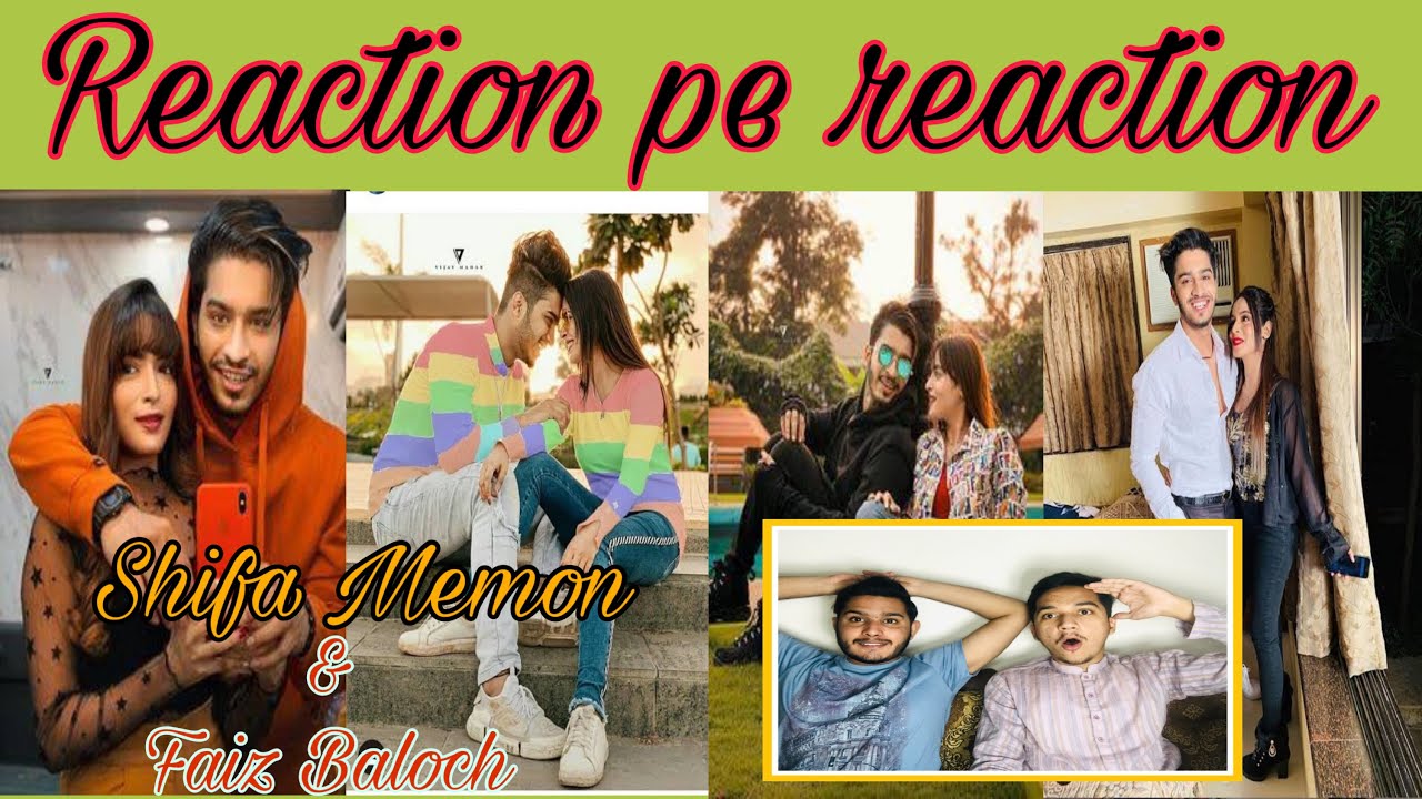 Pakistani  reactions on shifa Memon and faiz baloch ||team07|| tiktok reactions|| reactionpereaction
