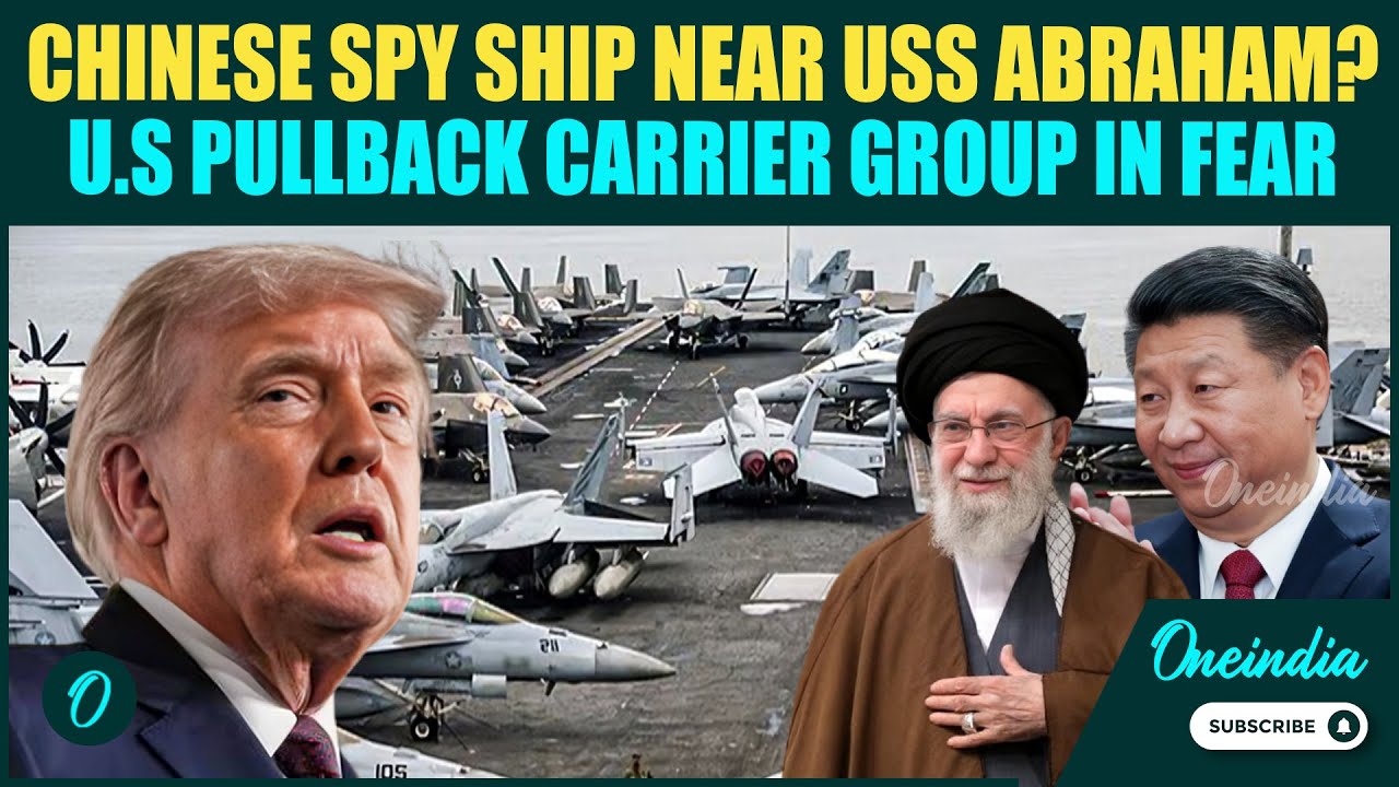 Chinese Spy Ship Near US Nuclear Warship In Iran? US ORDERS China to BACK OFF| China-Iran Vs US 