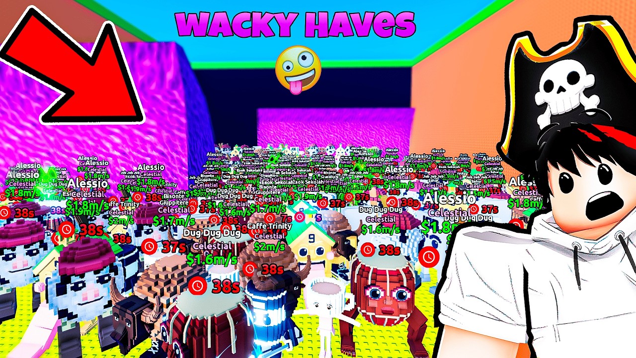 Cada MINUTO AUMENTA mi SUERTE de ADMIN en TSUNAMI BRAINROTS