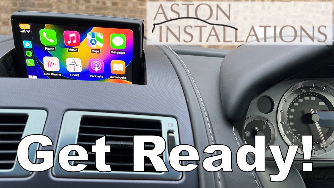 Prep Work!  Aston Martin DB9 Infotainment Upgrade - Part 0