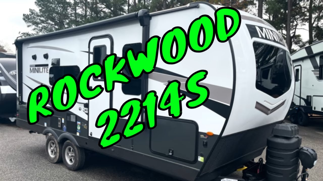 NEW 2025 ROCKWOOD MINI LITE 2214S TRAVEL TRAILER Dodd RV MURPHY BED FLOORPLAN WALKTHROUGH