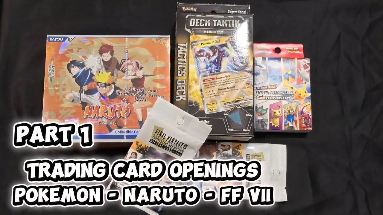 Unboxing Kartu Pokemon Starting Deck Miraidon ex & Starter ex Ganda! Worth It Nggak?