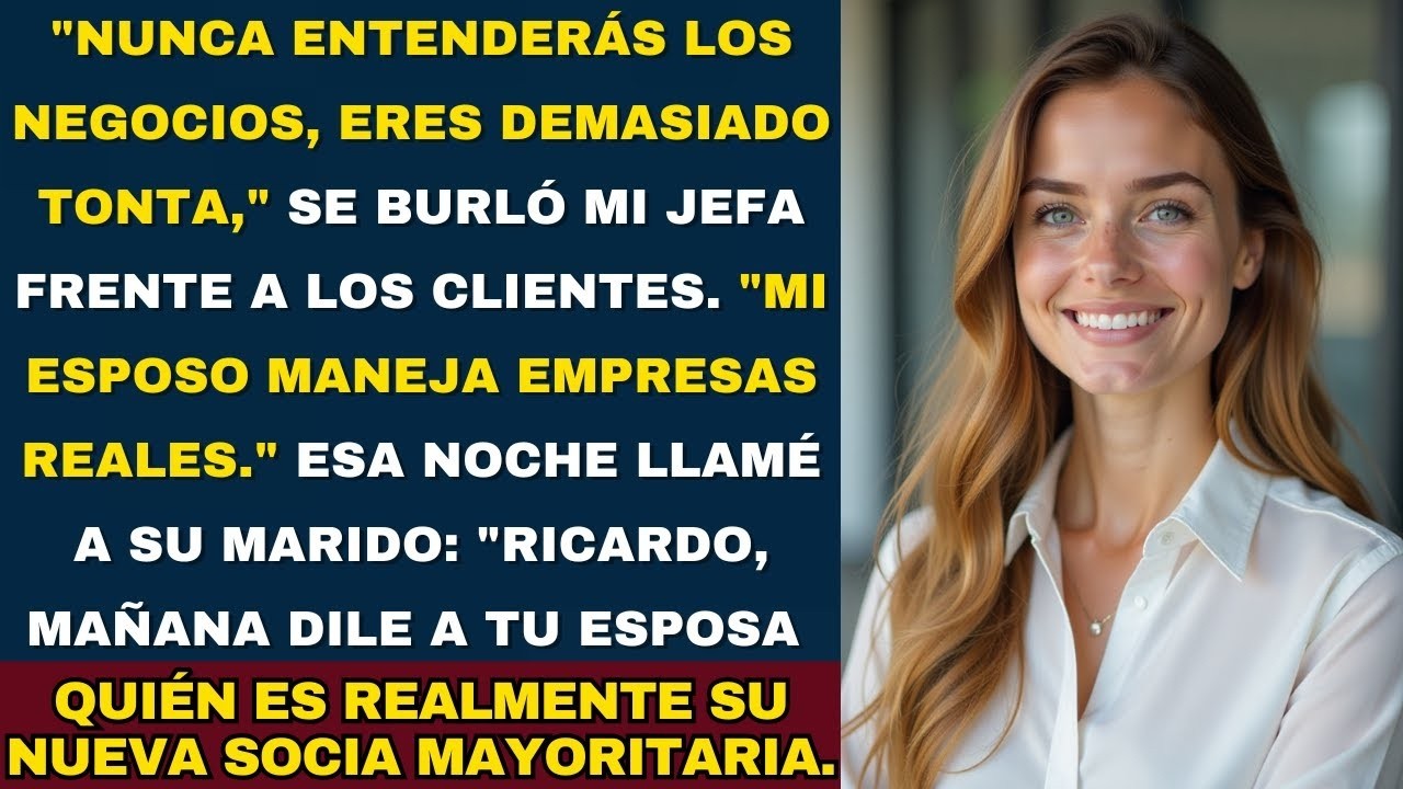 Mi Jefa Me Humilló Por 'Ignorante', Pero No Sabía Que Su Esposo Es Mi Empleado