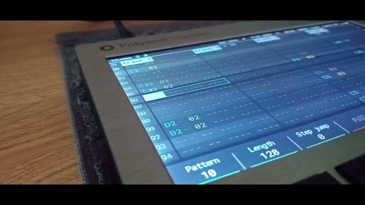 Polyend Tracker Jungle/4 tracks/20 samples