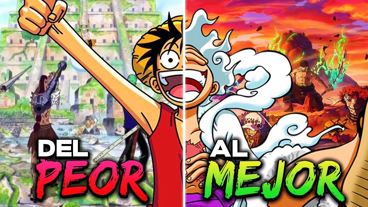Del PEOR al MEJOR ARCO de ONE PIECE