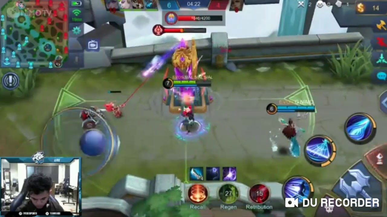 Evos Oura menggila menggunakan Lancelot. Oura X Donkey X Rekt
