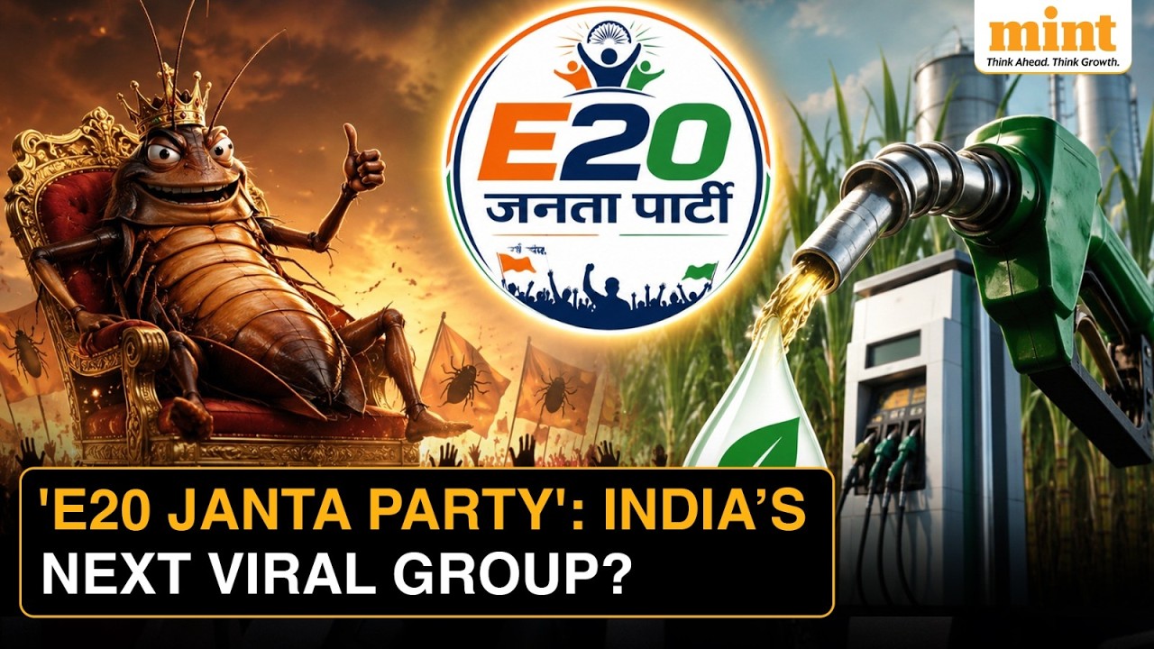 After Cockroach Janta Party's Success, 'E20 Janta Party' Targets Ethanol-Blended Petrol