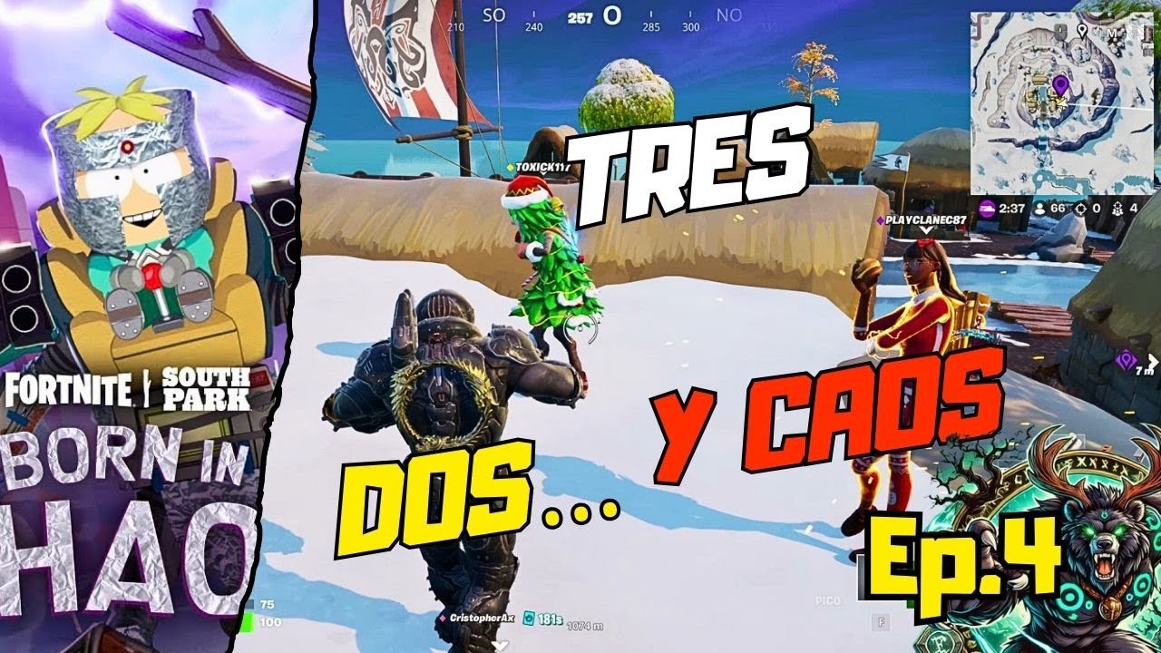 Fortnite: ¿Tres, Dos… y Caos? | Ep. 4 | Gameplay