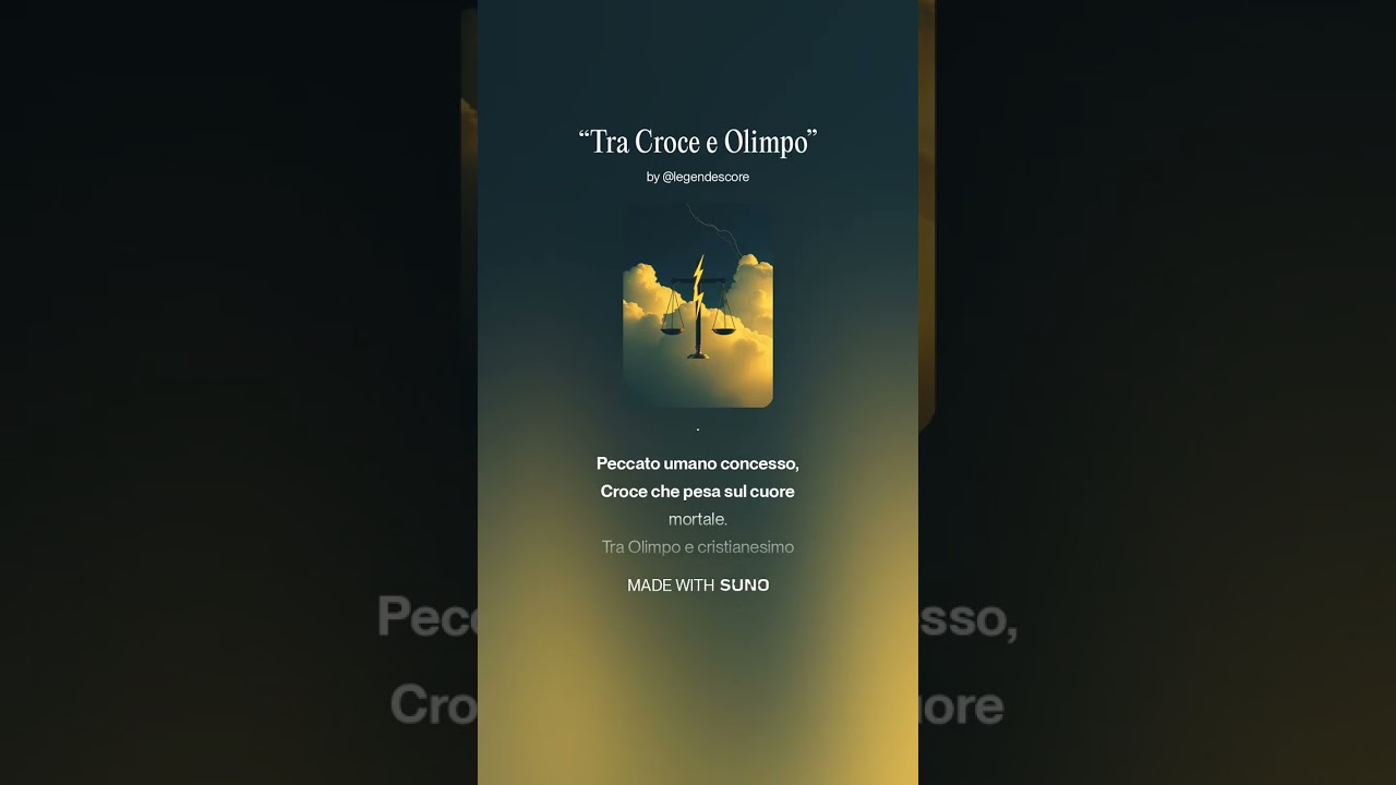 “Tra Croce e Olimpo”