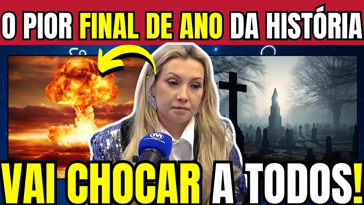 🔮CHALINE GRAZIK FAZ PREVISÕES BOMBÁSTICAS: O FIM COMEÇA EM 2025 E 2026 SERÁ O ANO DO JUÍZO FINAL?