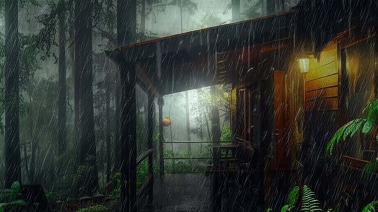 Gentle Rain for Focus and Study &ndash; Soothing Natural Ambience #rainoundforsleep #rainsoundsforsleep