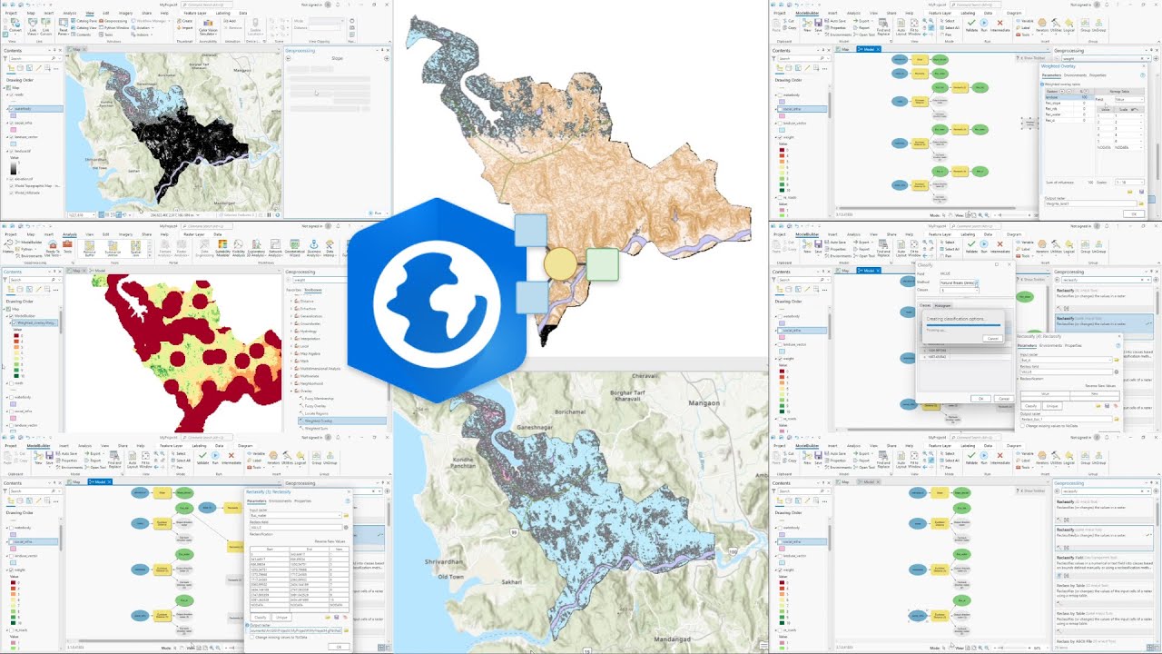 Urban Planning Site Suitability Analysis Using Model Builder in ArcGIS Pro | GIS Webinar | AGSRT