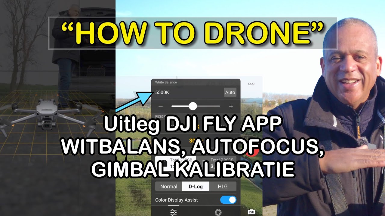 How To Drone ~ Witbalans, Autofocus/Scherpstellen en Gimbal kalibratie