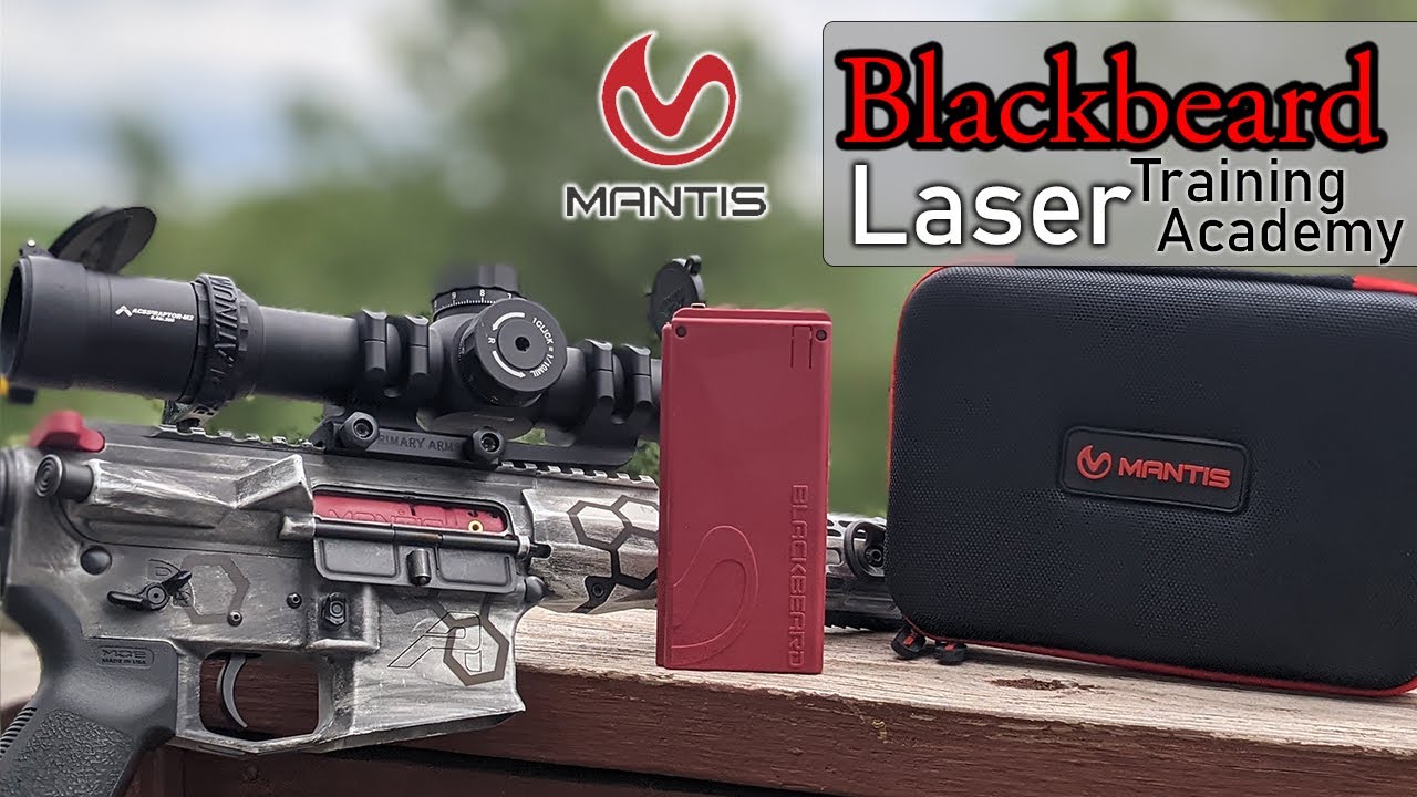 Mantis Blackbeard and Laser Training Academy : The best at home Rifle training