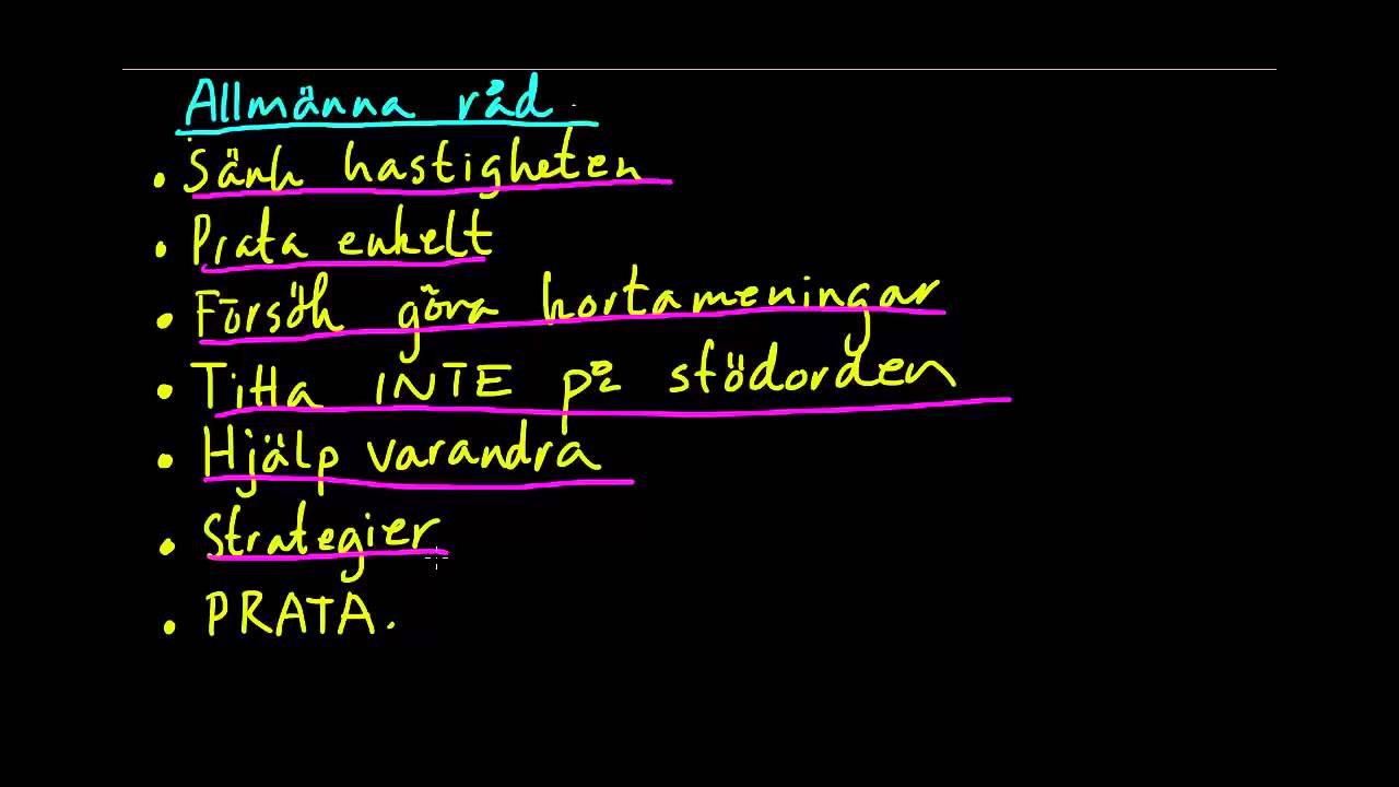 Tyska: Muntligt inf&ouml;r NP (och i livet...)