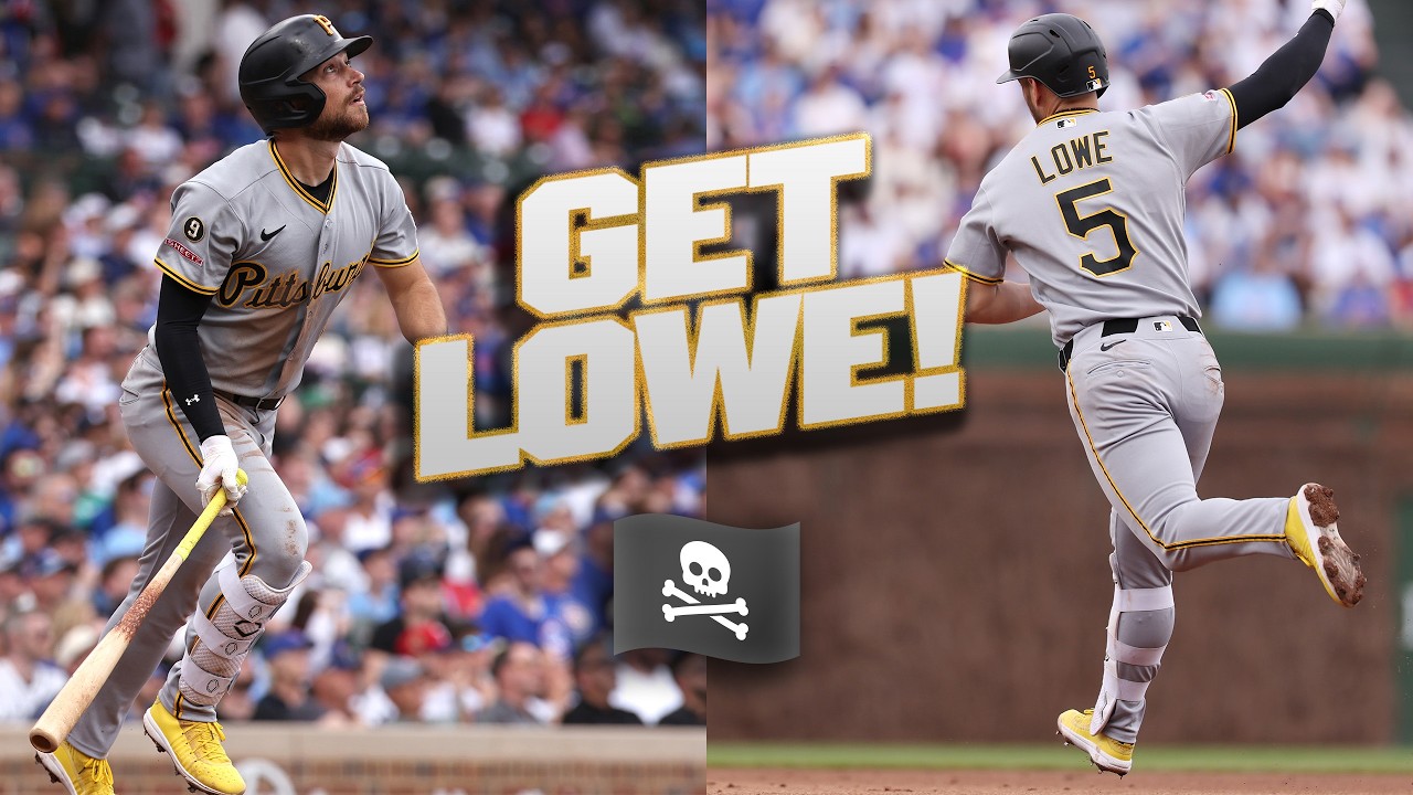Brandon Lowe hits a GRAND SLAM during his TWO-HOMER GAME for the Pirates! 🏴&zwj;☠️😯