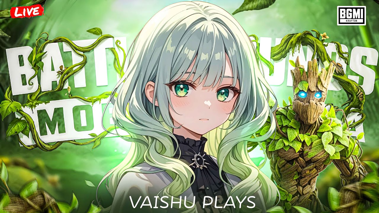 BGMI LIVE🛑| chill stream with I VAISHU PLAYS |#girlgamer #BGMI #BGMIlive #bgmilivestream